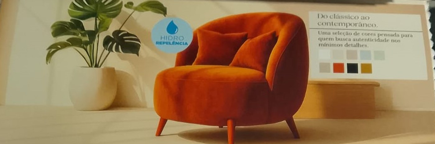 Tecido Aura Paradise — O veludo que aguenta a rotina sem perder a elegância — brilho discreto e toque sofisticado.