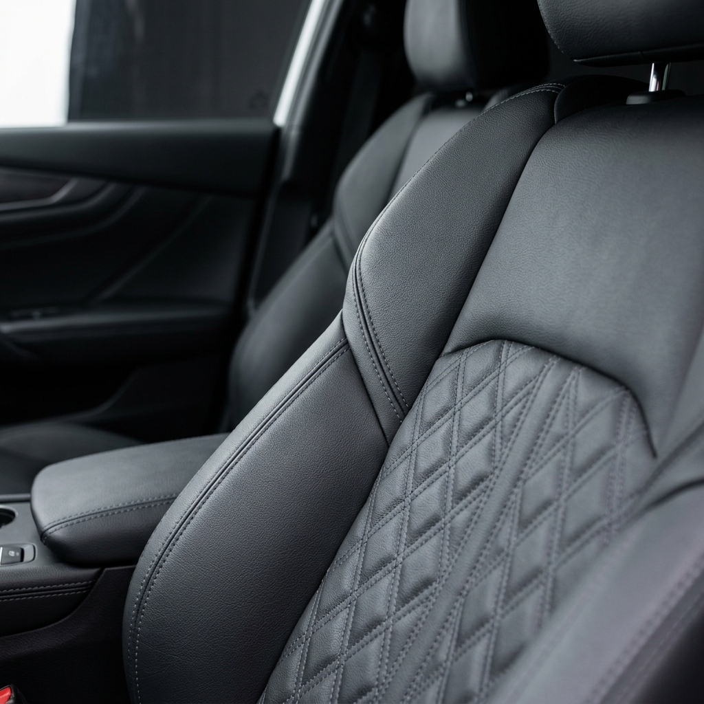 Aplicação Automotivo do Silicone Leather