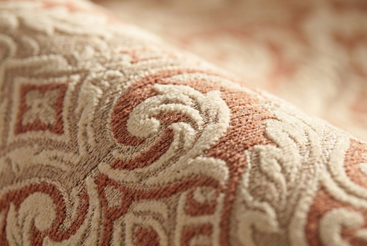 Textura de tecido Jacquard para sofá